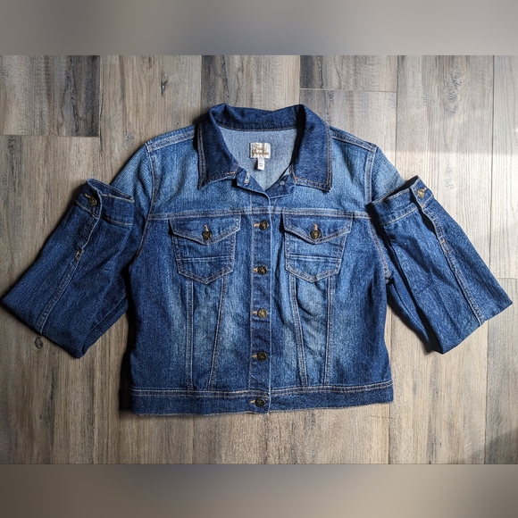 True Freedom - junior or women's jean jacket - Picture 1 of 8